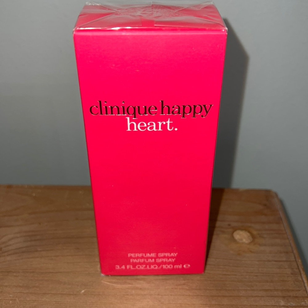 Clinique Happy Heart Perfume 3.4 Fl Oz
